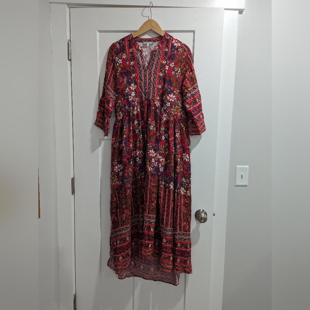 Piper and Scoot Floral Dress Size Small